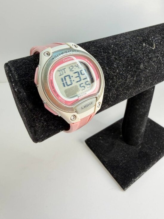 Casio Accessories - Casio Illuminator Women’s Digital Watch – Pink – Fully Working
